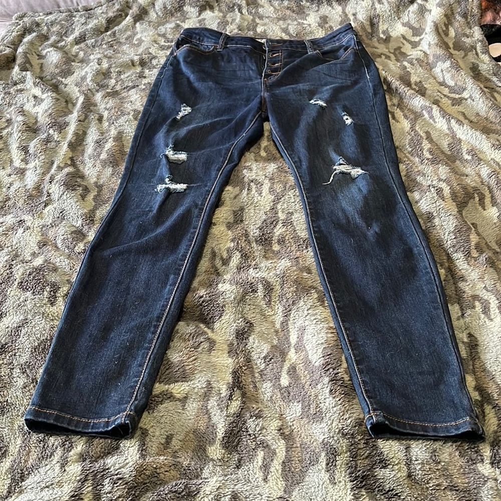 Warehouse one High rise skinny jean
